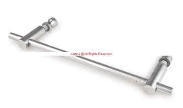 Thetis Adjustable Shower Door Handle Adj. 30mm to 230mm - Bespoke Part