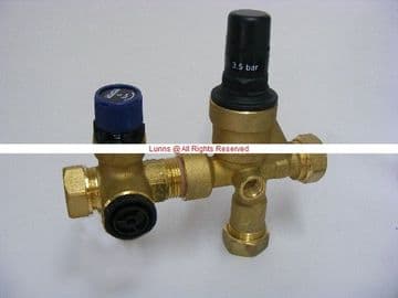 Titan Flomaster Combination Valve 3.5 Bar/5 Bar UUV6-14B