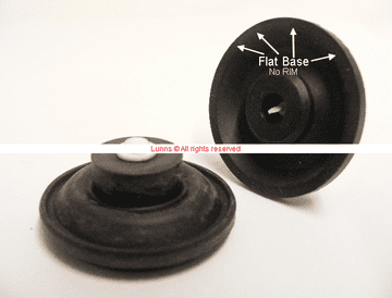 Top Hat Mk1 FLAT BASE Inlet Valve Washers SV21267 aka SV89967 (Pack of 2) - Bespoke Part