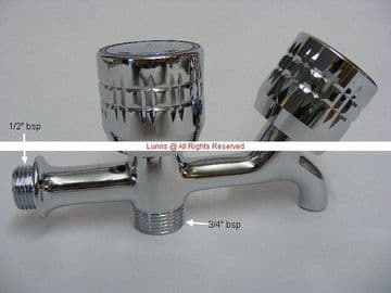 Tres Double Utility Washing Machine Tap OFC15