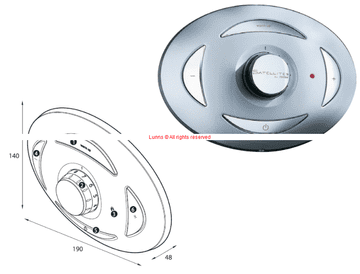 Triton Sirona Metis Satellites Control Panel A14430500 - Bespoke Part