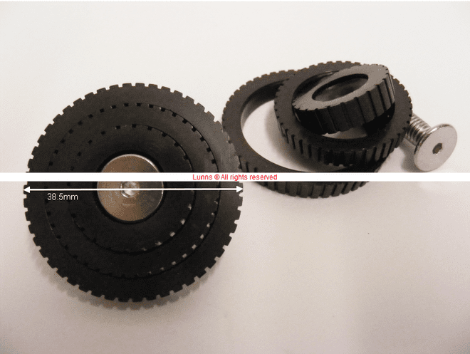 TTM Mk2 Spray Plate Black c/w Screw (for Vandel Resistant 30 Degree Shower Head) UUL3-15 Bespoke