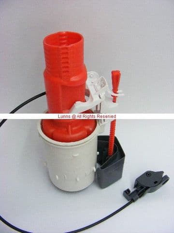 Twyford 2011 Series Concealed Flush Valve c/w Black Cable & Dash Button - Bespoke Part