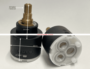 Twyford SF0163XX for DOC M Tap (OFC23X2)- Bespoke Part