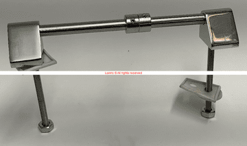 Twyyford Commercial Chrome on Brass Seat Hinges - Bespoke Part