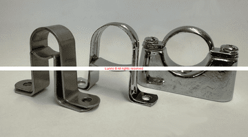 Urinal Pipe Clip Brackets PKIT MRWC - Bespoke Part