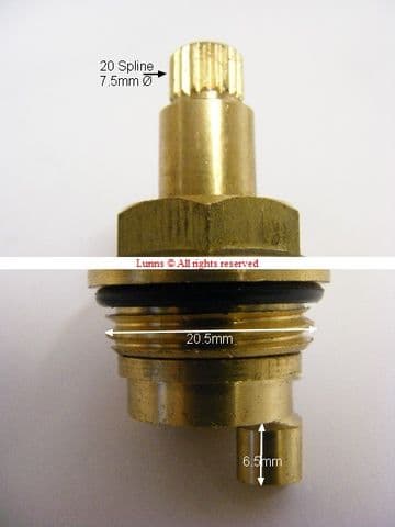 Ussuri Beaumont Mk3 Bath Shower Mixer Diverter Cam U54SI8731110 DIV29 - Bespoke Part