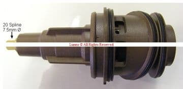 Ussuri C20 Nylon Thermostatic Shower Cartridge SC1B20