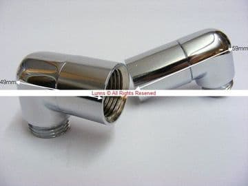 Valez Female Threaded Wall Outlet Shower Elbow 20.5mm AKA 1/2" BSP UUL3-6 - Bespoke Part