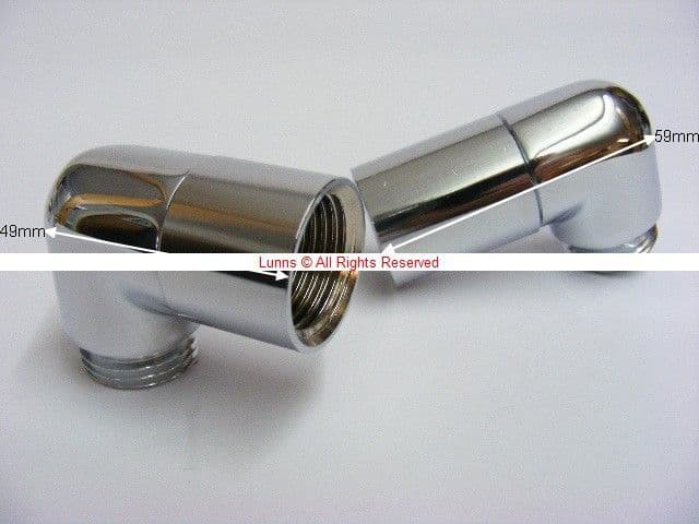 Valez Female Threaded Wall Outlet Shower Elbow 20.5mm AKA 1/2