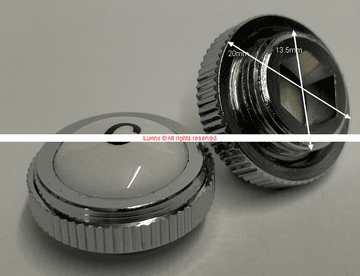 Valez SH M14 Basin Tap Metal Indices Chrome TI8AX2 - Bespoke Part