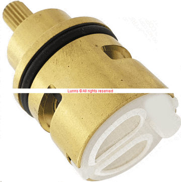 Valez Tear Drop Single Peg Brass Diverter Cartridge c/w Body Ring AL31-20 - Bespoke Part