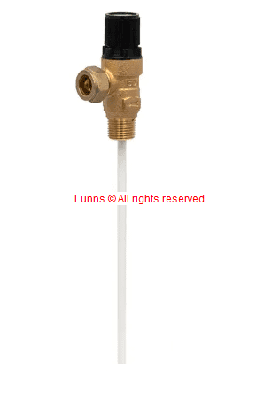 Veissmann Replacement Top Mounted TPR Valve 6 Bar 15mmx1/2" (Replaces Honeywell TP152-1/2 Model CC)