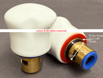 Vernon Tutbury Mk2-24 Replacement QT Ceramic Disc Bath Tap Headwork Kit I54RICH - Bespoke Part