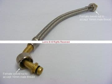 Villeroy & Boch F&F Angled Cistern Hose G542408468711 - Bespoke Part OFC16