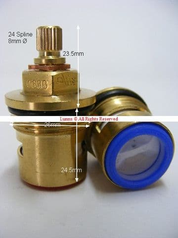 Viper 3/4 Siadaw Fiana Mk2 NST Mini-V K33B 033B Ceramic Disc Cartridge Pair T24-21 - Bespoke Part
