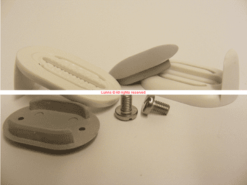 Virplast Disable Seat Clamp On and Buffer Pack of 2 W5420541287061124 US5-11 - Bespoke Part