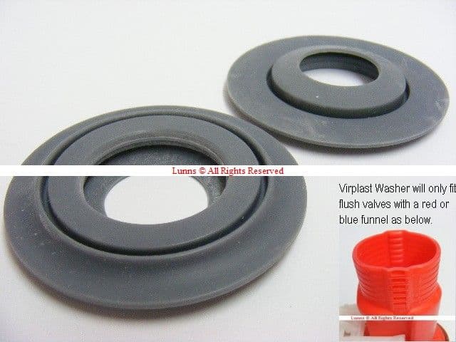 Virplast Flush Valve Washer 65mm (Pack of 2)