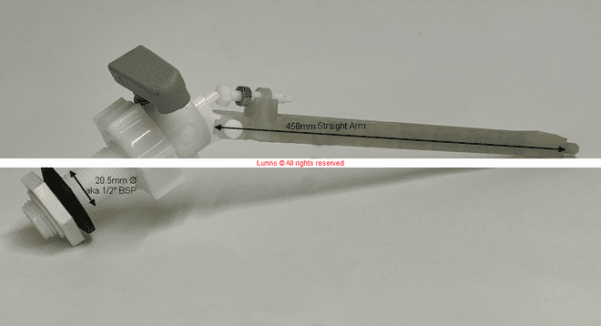 Virplast Straight458 Side Entry Ballvalve  2XW54DVF8711
