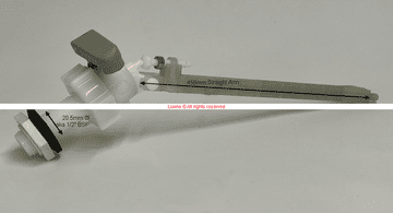 Virplast Straight458 Side Entry Ballvalve 2XW54DVF8711