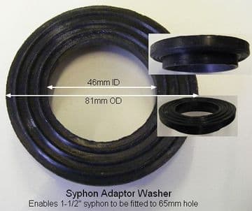Virplast Syphon Adaptor Washer EDM138