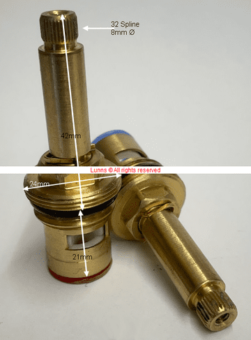 VP Tall Boy Cartridges 32/8 Pair - Bespoke Part