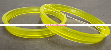 Vulcathene 38mm Olives - Bespoke Part