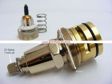 W.Adams 1922 Single Cross Handle Shower Cartridge Gold 1 O Ring SC10 - Bespoke Part