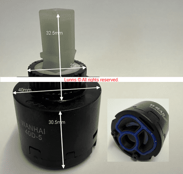 Wanhai 40D-5 40mm Cassette Cartridge CW1 - Bespoke Part