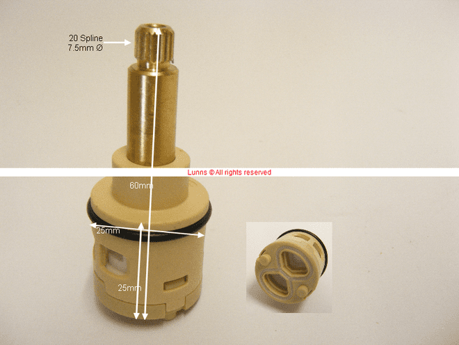 Wanhai Beige 2H 2P Cassette Cartridge RLX1-8 - Bespoke Part