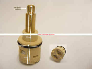 Wanhai Beige 2H 2P Cassette Cartridge RLX1-8 - Bespoke Part