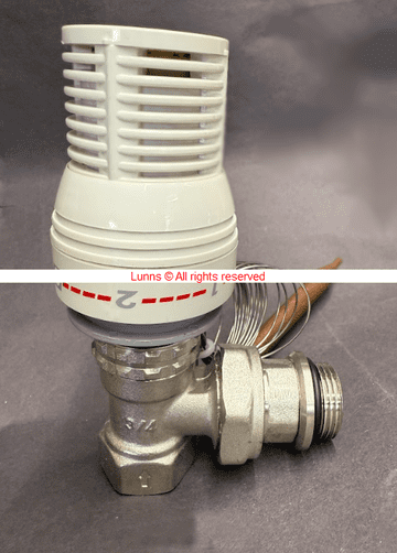 WDU Lawrence UFH TRV Thermostatic Valve cw Probe - Bespoke Pars