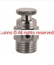 Wilo Underfloor Nickel Thumb Screw Vent