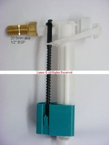 Wisa 1/2 BSP Side Entry Inlet Float Valve EDL1-5