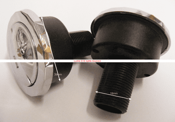 Wizard 39 Round Push Button EDL2-20 - Bespoke Part