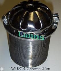 WUS14CP 2-1/2" Urinal Waste CP F92xT89mm