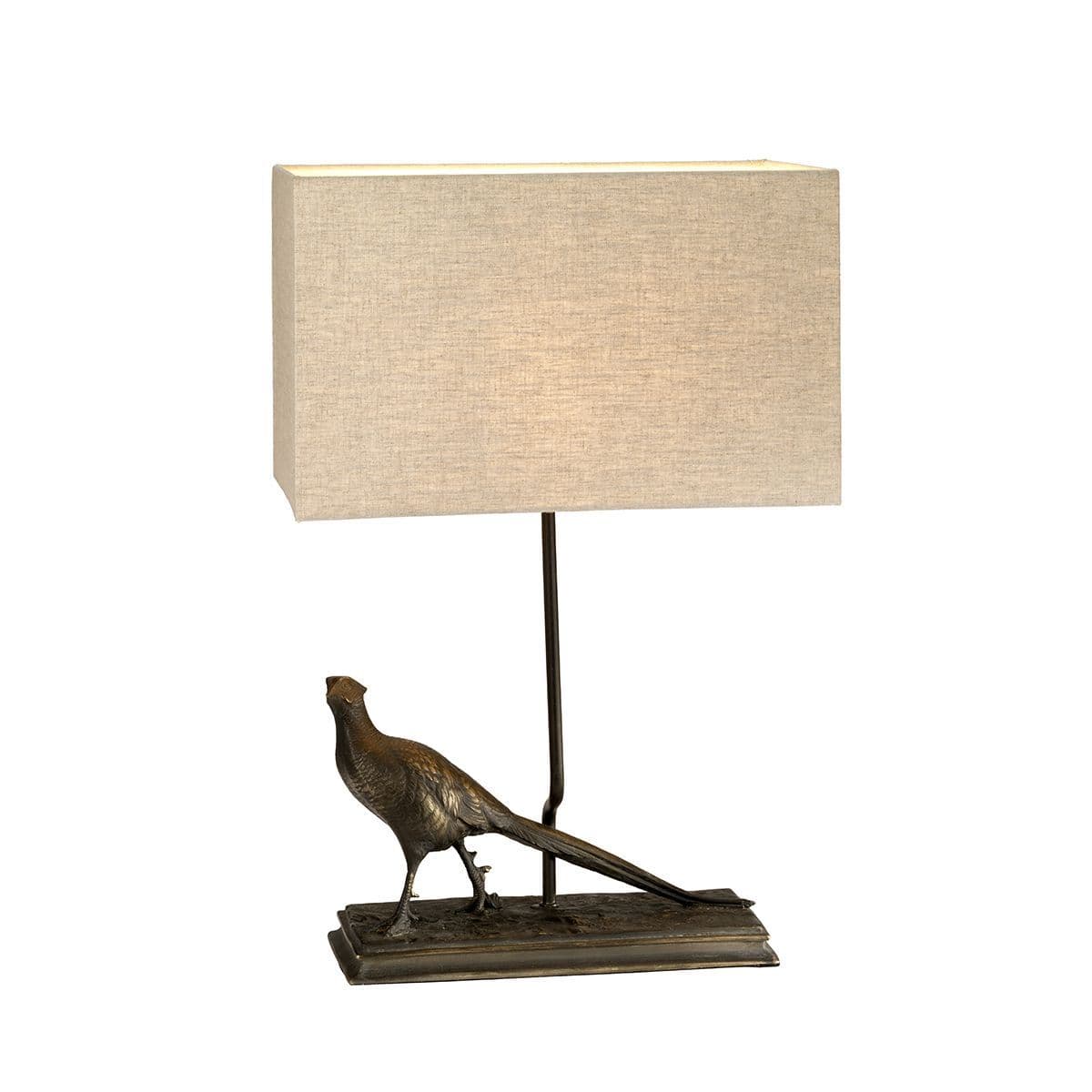 Elstead Halkirk Pheasant Table Lamp Dl Halkirk Tl Luxury Lighting