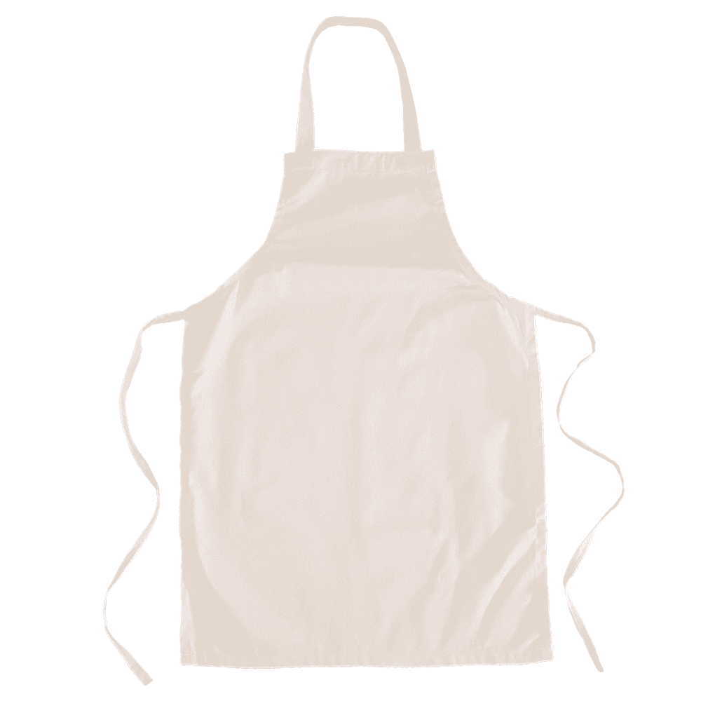 Extra Extra Extra Large XXXL Apron - White