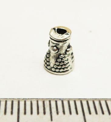 Cone Beadcaps x 10. 6mm x 8mm high
