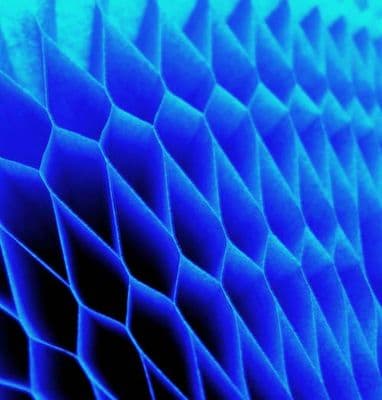 Honeycomb Paper Dark Blue. 17cm x 25cm
