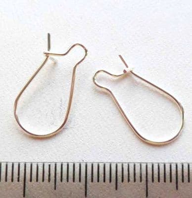 Kidney wires. Silver plated x 28