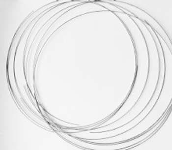 Memory wire single coil necklace x 6. Approx 130mm diam