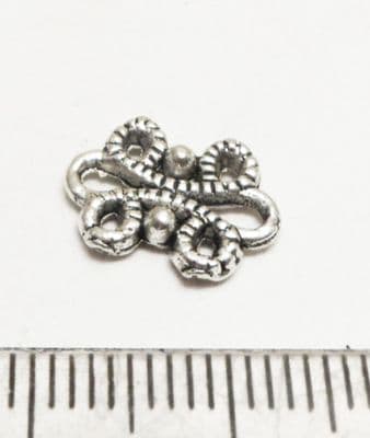 Scroll connector / link x 16. 12mm x 8mm