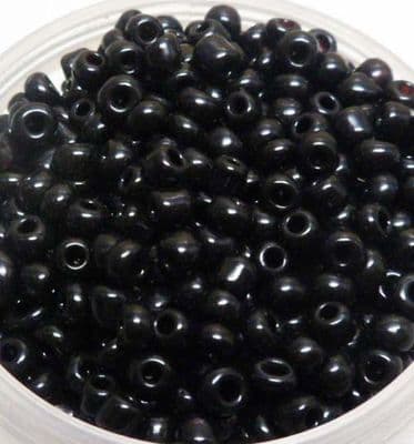 Seeds beads - black. Approx. 1000