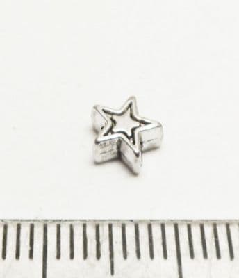 Star spacer beads x 20. 7mm