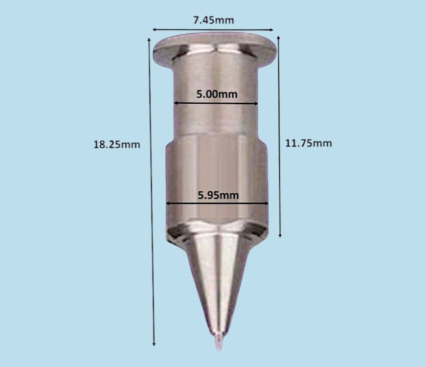 MMT-Series Stainless Steel Precision Tapered Tip Nozzle MMT045-1