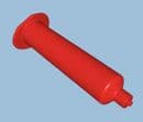 10cc size amber syringe barrel 7100LL1DPK