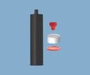 10oz Cartridge Plunger Kit TS110CKIT-BLPWC pk10