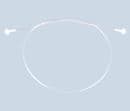 12" Clear Luer Lock Fluid Line TSD126-512PK