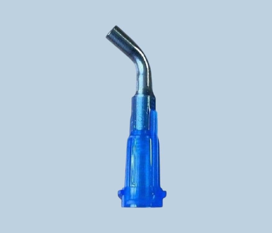 12 Gauge Angled Bend Adhesive Dispensing Luer Lock Precision Tip 45 ...